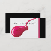 Nail Technician Business Card (Front/Back)