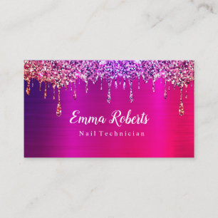 Nail Technician Business Card