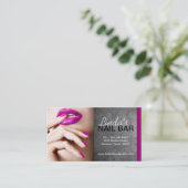NAIL TECHNICIAN BUSINESS CARD (Standing Front)