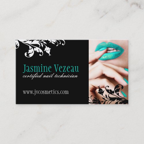 Nail Technician Business Cards
