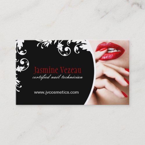 Nail Technician Business Cards