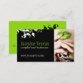 Nail Technician Business Cards (Front/Back)
