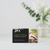 Nail Technician Business Cards (Standing Front)