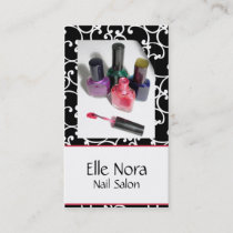 nail technician Business Cards