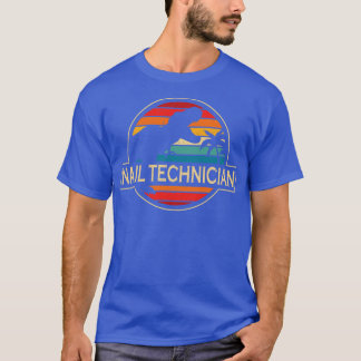 Nail Technician Dinosaur T-Shirt