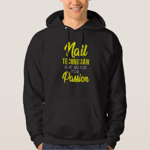Nail Technician Nail Tech Artist Manicurist 17 Hoodie