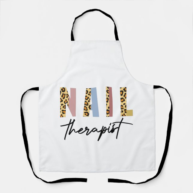 Nail Therapist Nail Salon Nail Tech Nail Apron (Front)