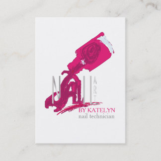 NailArt - Business / Schedule Card