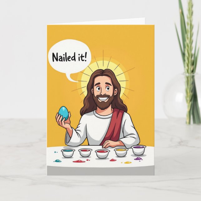 Nailed It Artistic Achievement Card (Front)