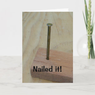Nailed It! Card