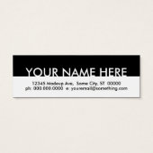 nails. (appointment card) (Back)