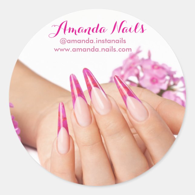 Nails Artist Sticker (Front)