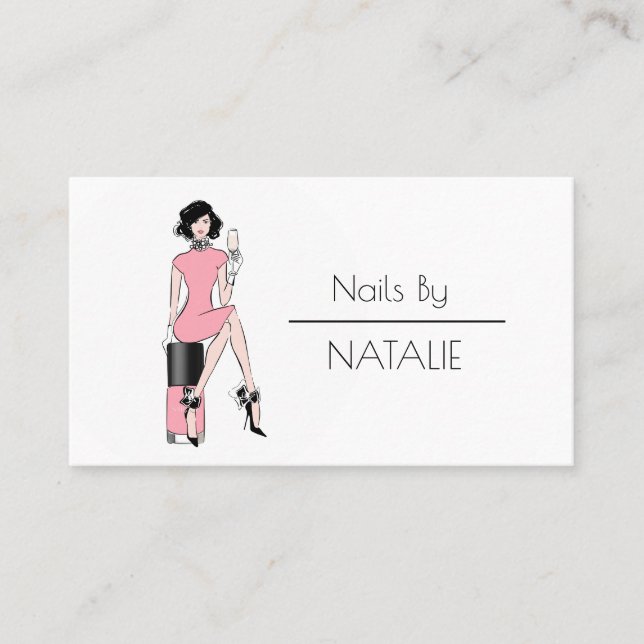 Nails Business Card (Front)