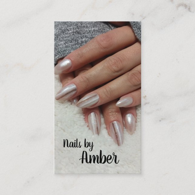 Nails Business Card (Front)