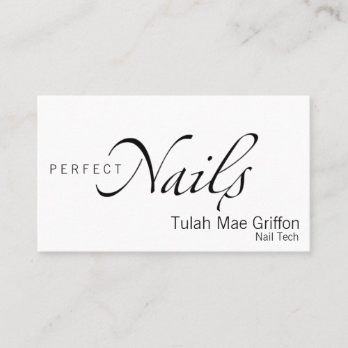 Nails Business Card