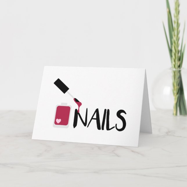 Nails Card (Front)