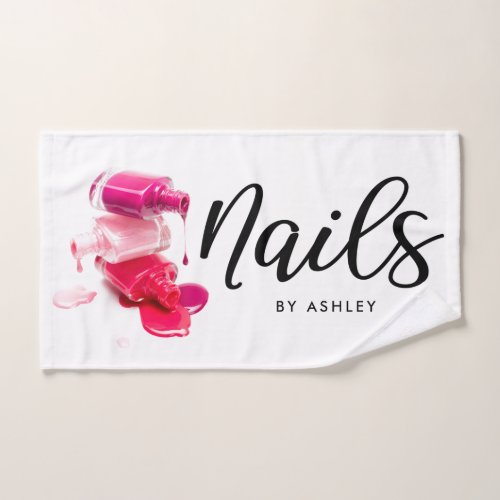 Nails Chic Marble Hand Towel