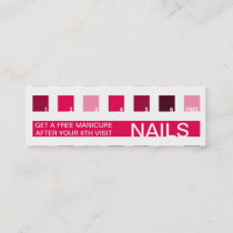 NAILS customer appreciation (mod squares) Loyalty Card