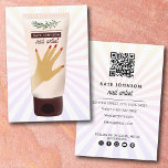 Nails Manicure Pedicure Beauty Nail Artist Unique Business Card