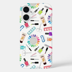Nails Manicure Pedicure Beauty Salon iPhone 16 Case