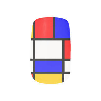 Nails of art Mondrian Minx Nail Art