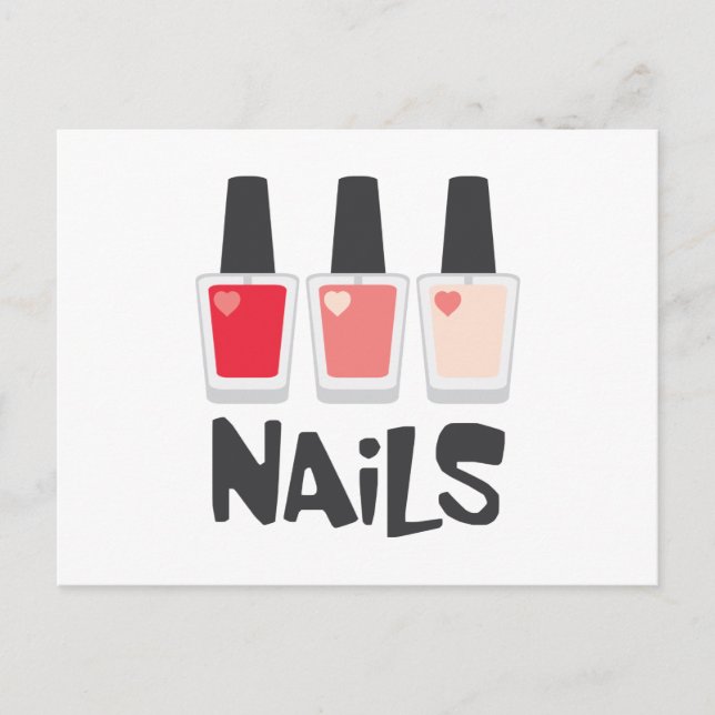 Nails Postcard (Front)