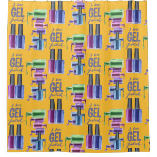nails quote nails polish salon decorating ideas shower curtain