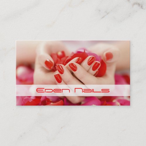 Nails Salon, Beauty, Spa Business Card