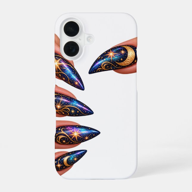 Nails style iphone case (Back)