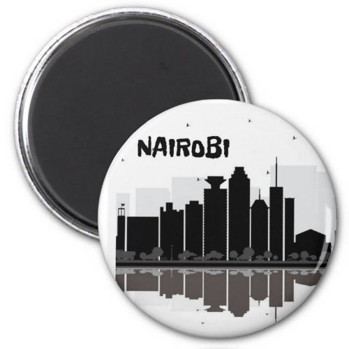 Nairobi Fridge Magnet