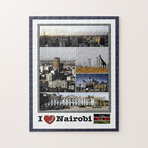 Nairobi _ I love Mosaic _ Kenya _ Jigsaw Puzzle