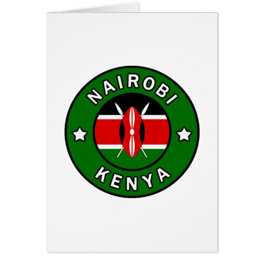 Nairobi Kenya Cards (Front)