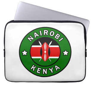 Nairobi Kenya Laptop Sleeve