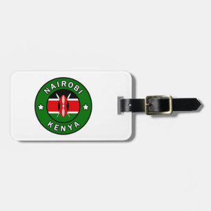Nairobi Kenya Luggage Tag