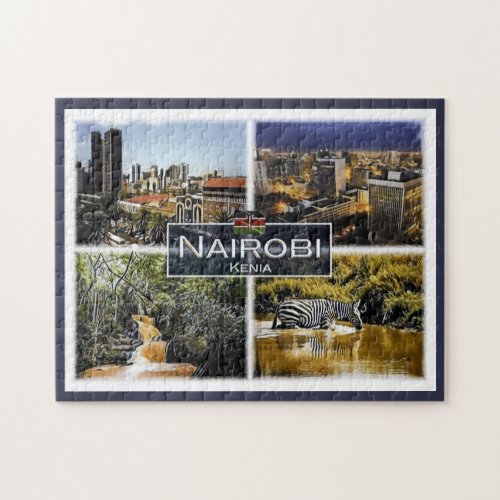 Nairobi _ Kenya _ Mosaic _ Jigsaw Puzzle