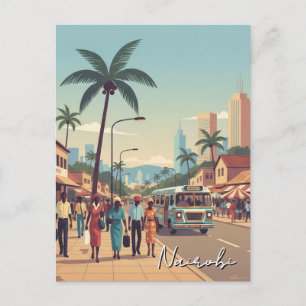 Nairobi Kenya Postcard