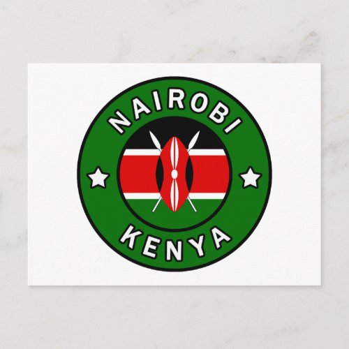 Nairobi Kenya Postcard