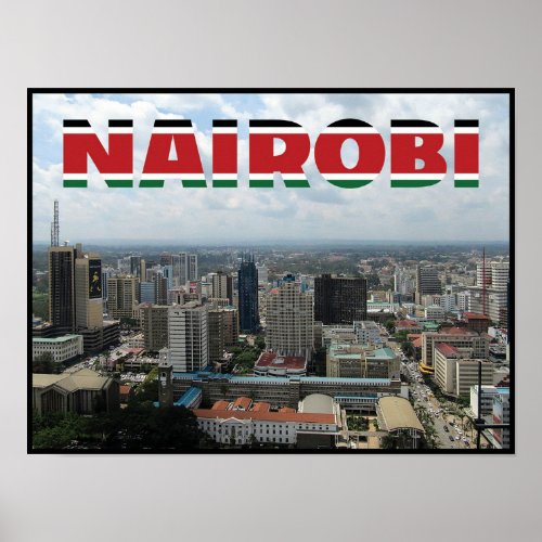 Nairobi _ Kenya Poster