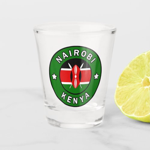 Nairobi Kenya Shot Glass