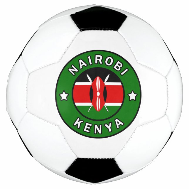 Nairobi Kenya Soccer Ball (Front)
