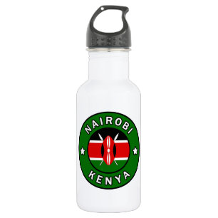 Nairobi Kenya Stainless Steel Water Bottle
