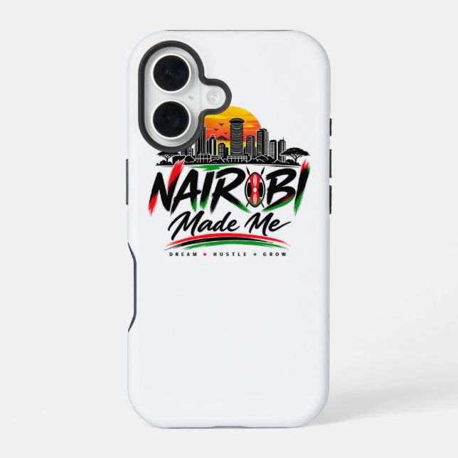 Nairobi Made Me – Kenya Pride Iphone Case (Back)