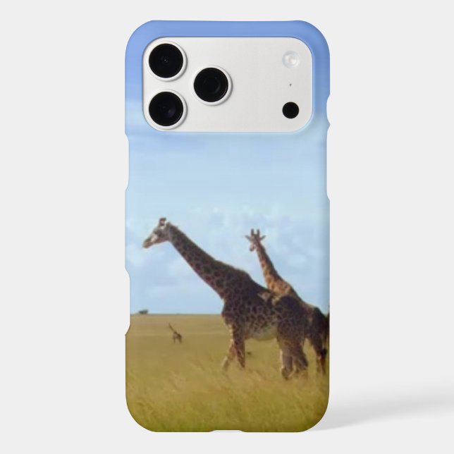Nairobi Park Safari Style: iPhone 17 Case & Tshirt (Back)