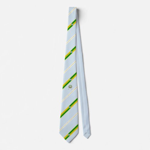 Nairobi stripes flag neck tie