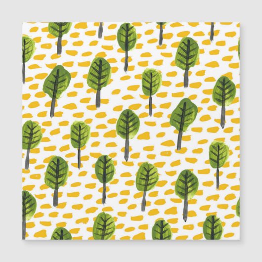 Naive Green Black Tree Pattern (Front)