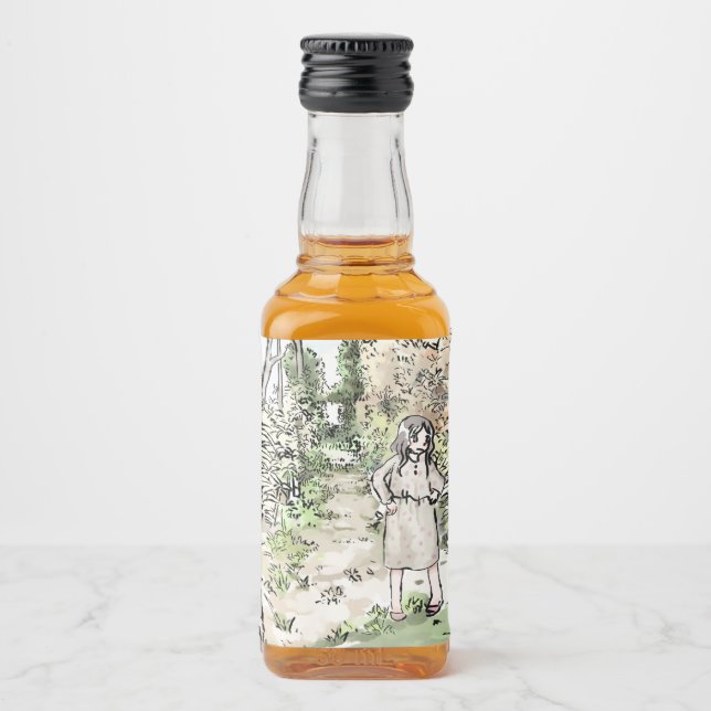 Najirou Liquor Bottle Label (Front)