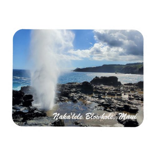 Nakalele Blowhole Scenic Maui Magnet