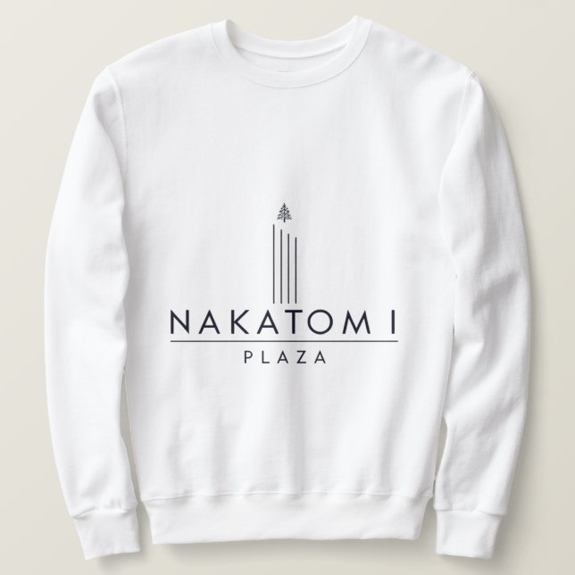 Nakatomi plaza christmas vintage sweatshirt (Design Front)