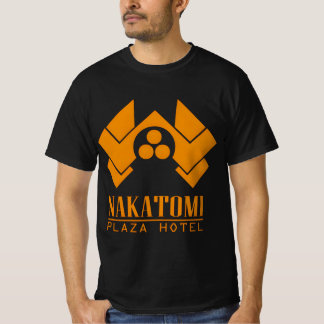 Nakatomi Plaza Hotel Mens Die Hard Inspired 90's M T-Shirt