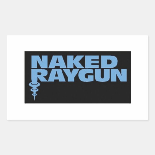 Naked Raygun Rectangular Sticker (Front)
